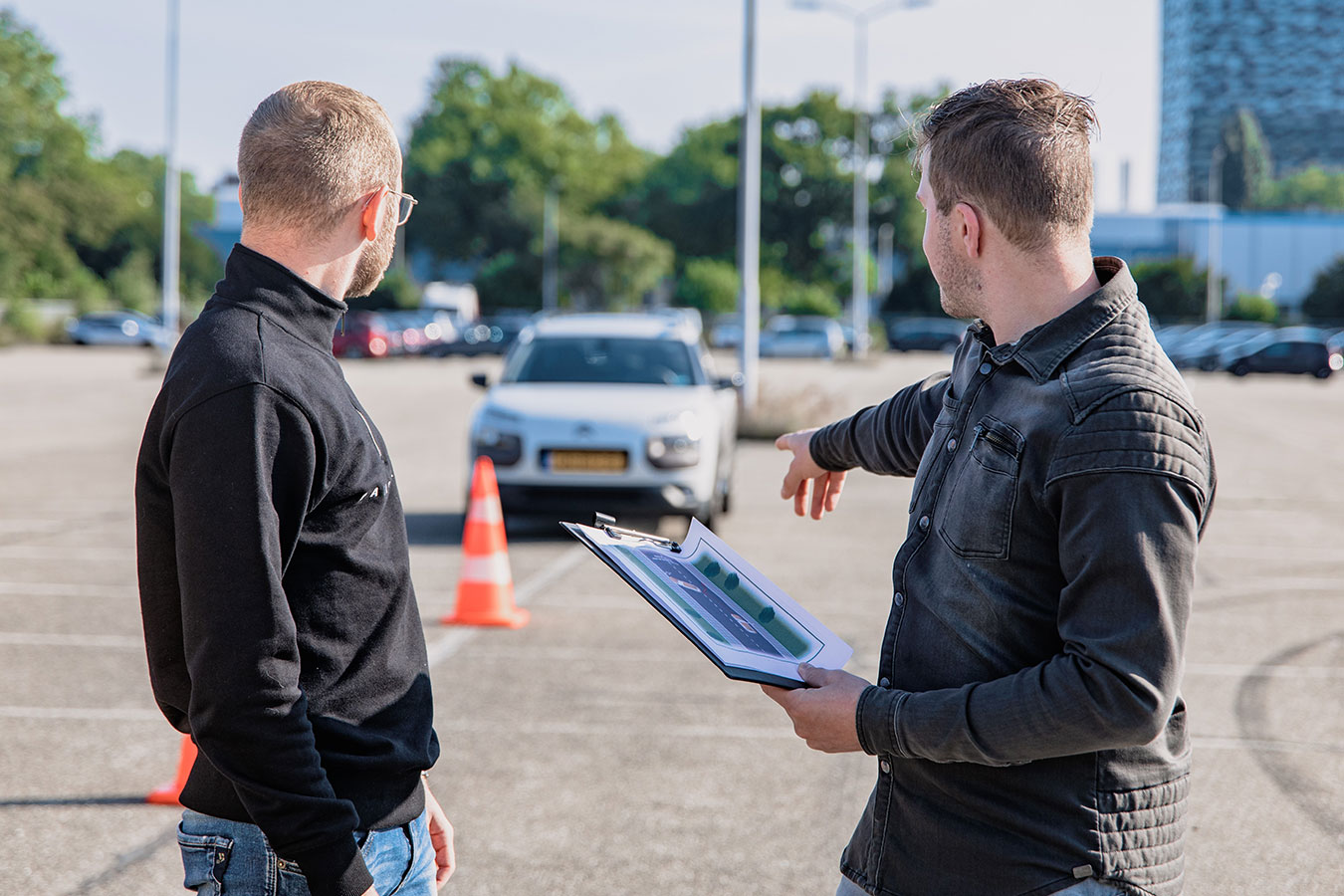 preparing for in car session